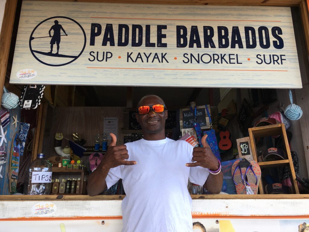 Adrian at Paddle Barbados