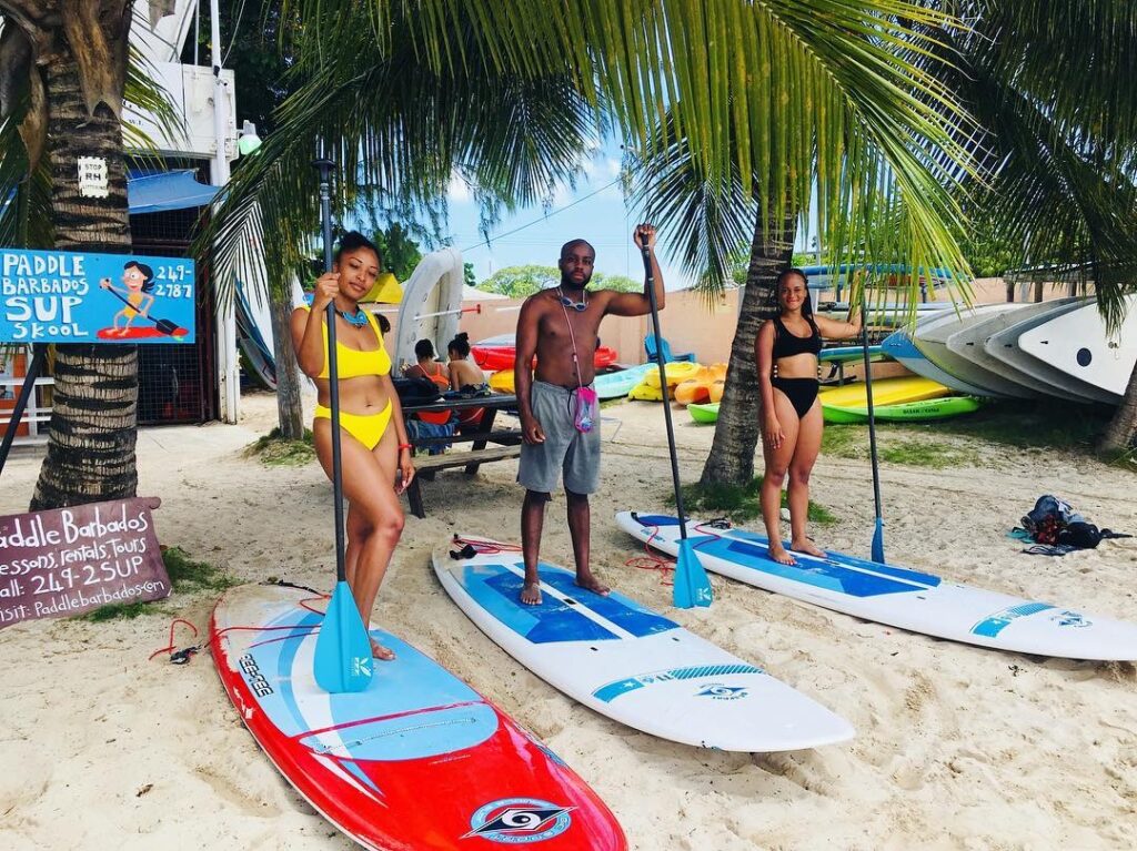 SUP Beach Lesson at Paddle Barbados