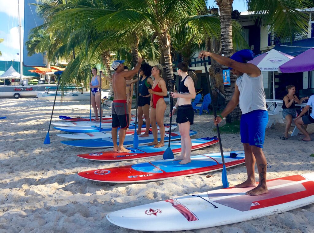 Paddle Barbados Beach Lesson