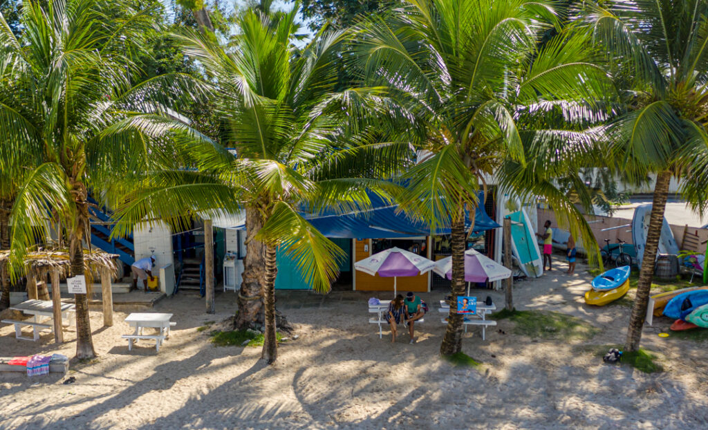 Paddle Barbados Location on Pebbles Beach